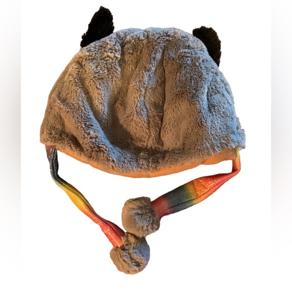 Happy Travels Kids Critter Raccoon Character Children’s Hat - Picture 2 of 4